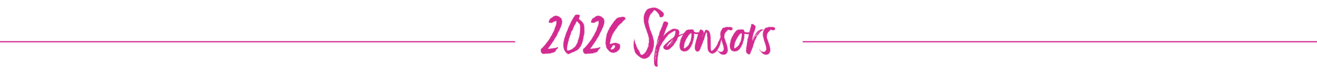 2026 Sponsors